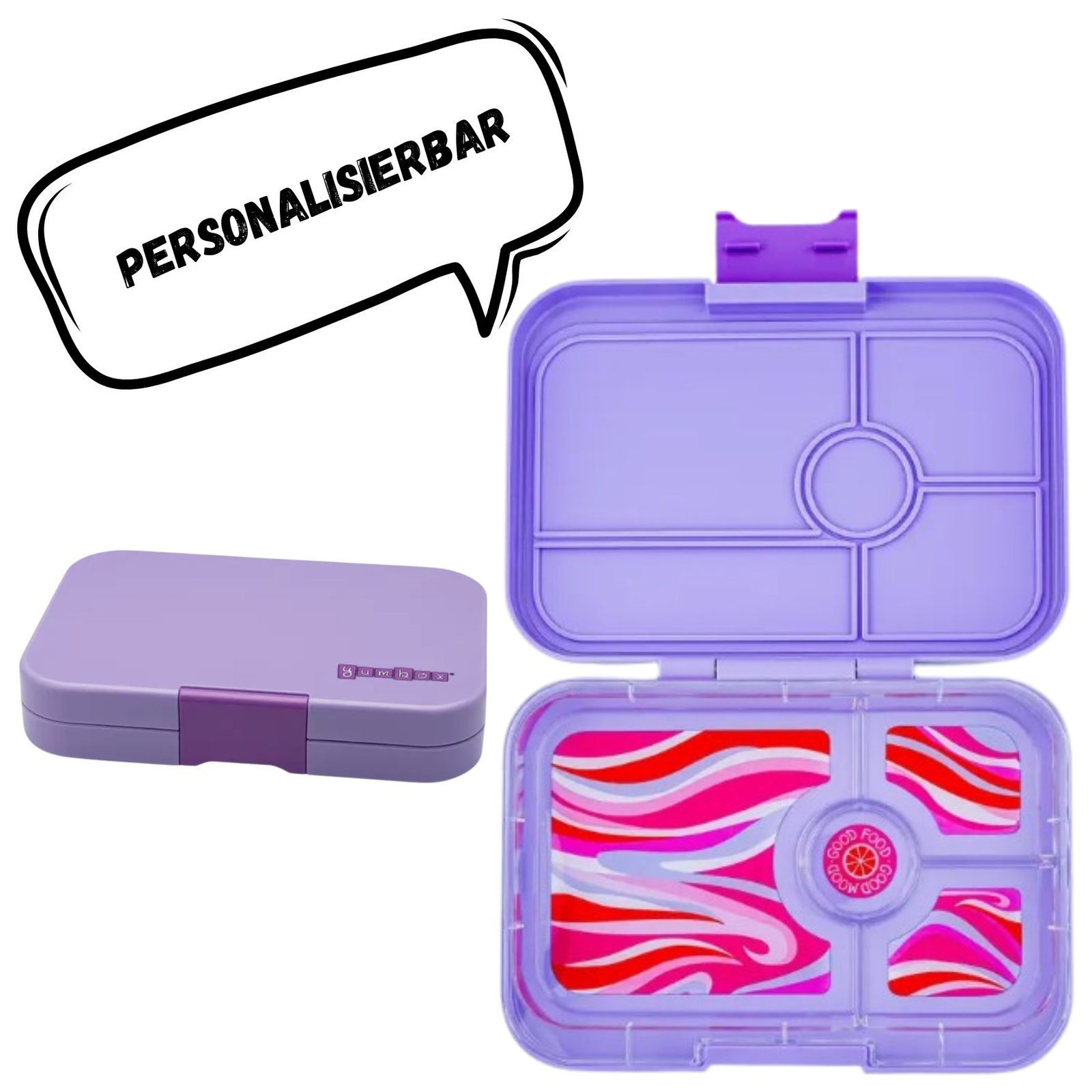 Yumbox Tapas 4 Compartment - Ibiza Purple