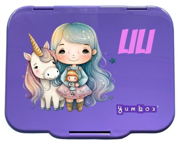 Yumbox Prêt Bento aus Edelstahl Lavande Purple – Bild 5