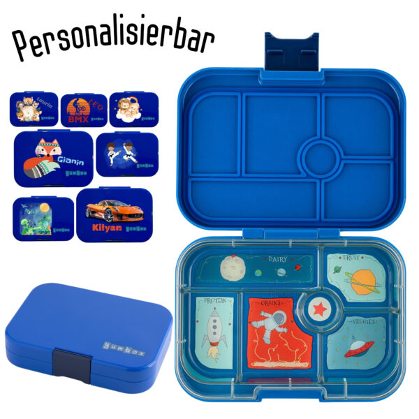 Yumbox Original Surf Blue Rocket